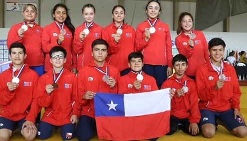 Gran cosecha de judokas chilenos en Sudamericano Escolar: Consiguieron 5 medallas de plata y seis de