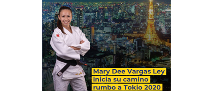 Mary Dee Vargas Ley inicia su camino con destino a Tokio 2020