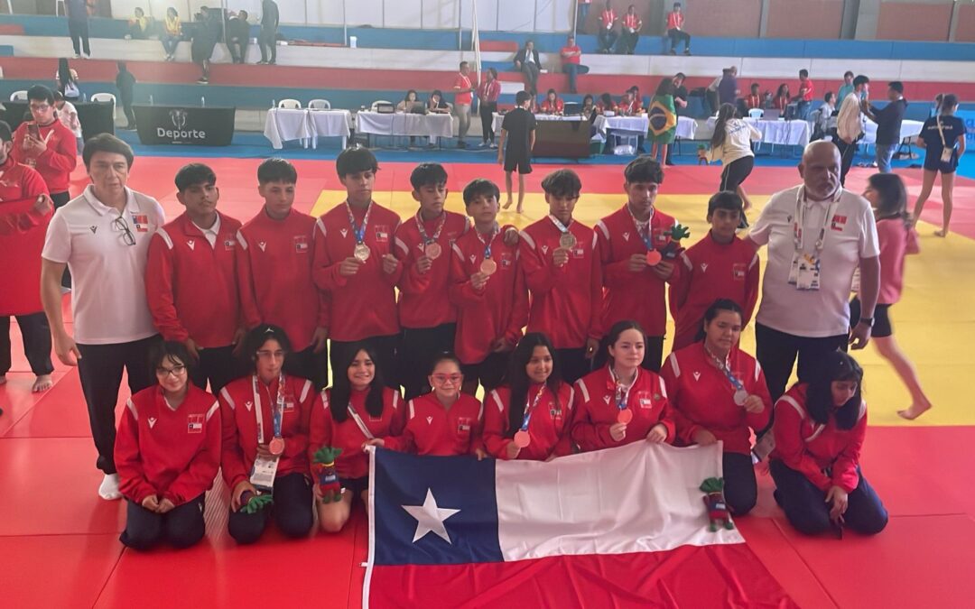 Juegos Sudamericanos Escolares Bucaramanga 2024: Brillante participación del judo chileno 